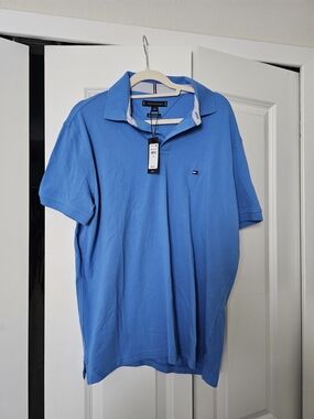 Tommy Hilfiger Blue Polo Shirt